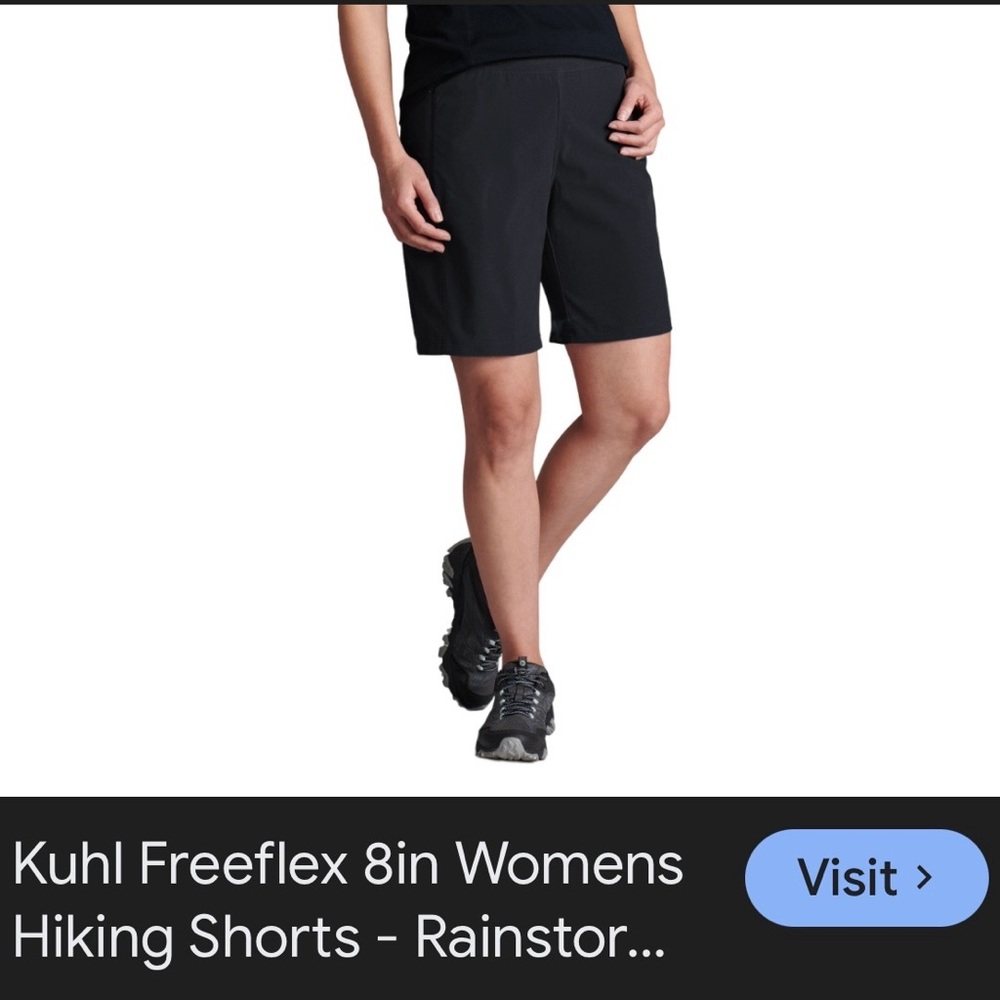 Kuhl Women's Active Shorts — Black